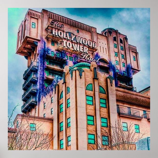 Hollywood Torn Hotel Poster (Framsidan)