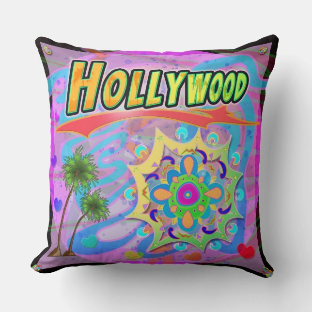 Hollywood True Progress Pillow Kudde (Framsida)
