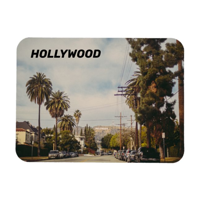 Hollywood USA Magnet (Horisontell)
