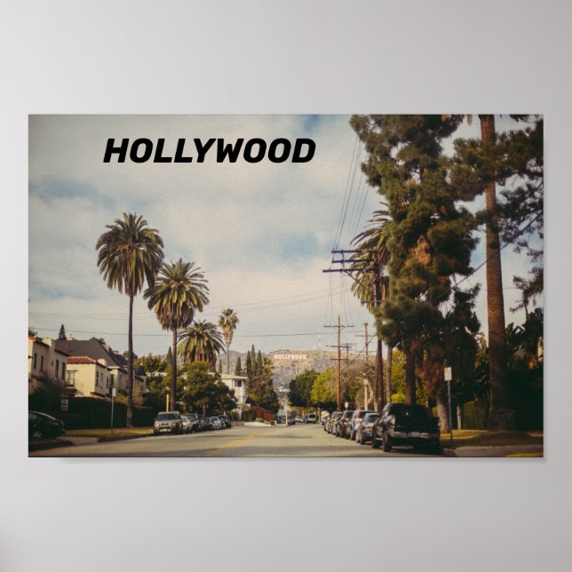 Hollywood USA Poster (Framsidan)