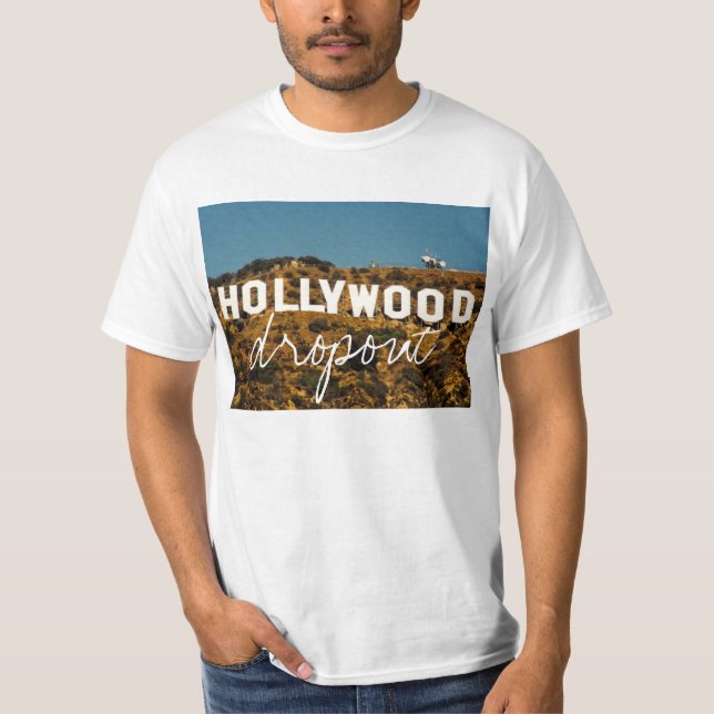 Hollywood utgång tee shirt (Framsida)