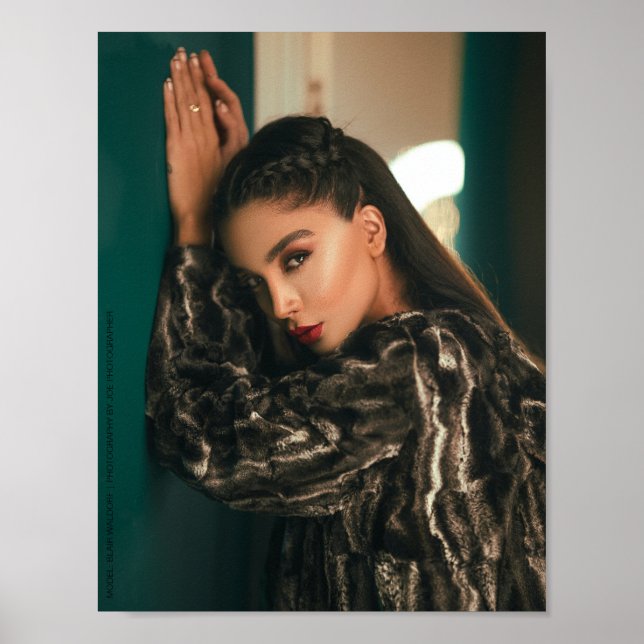 Hollywood-utskrift utan kanter (eller nedladdning) poster (Framsidan)