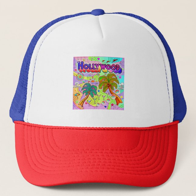 Hollywood Vacation Target Hat Keps (Framsida)