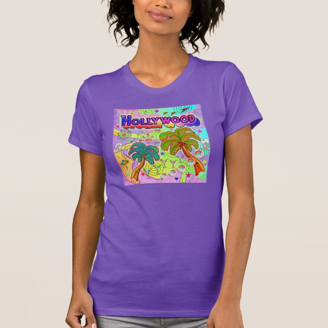 Hollywood Vacation Target T-Shirt (Framsida)
