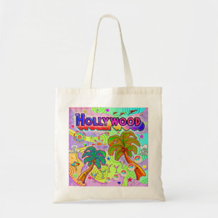 Hollywood Vacation Target Tote Bag Tygkasse