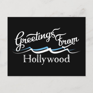 Hollywood Vatten Vinkarare Vykort