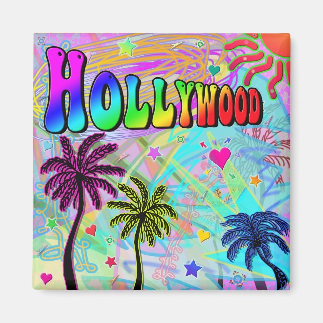 Hollywood Vivid Romantik Magnet (Framsidan)