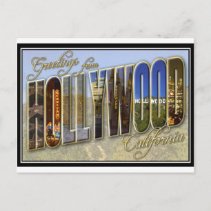 hollywood vykort