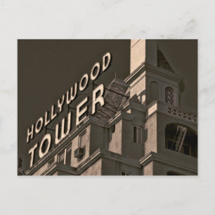 Hollywood, vykort för Kalifornien