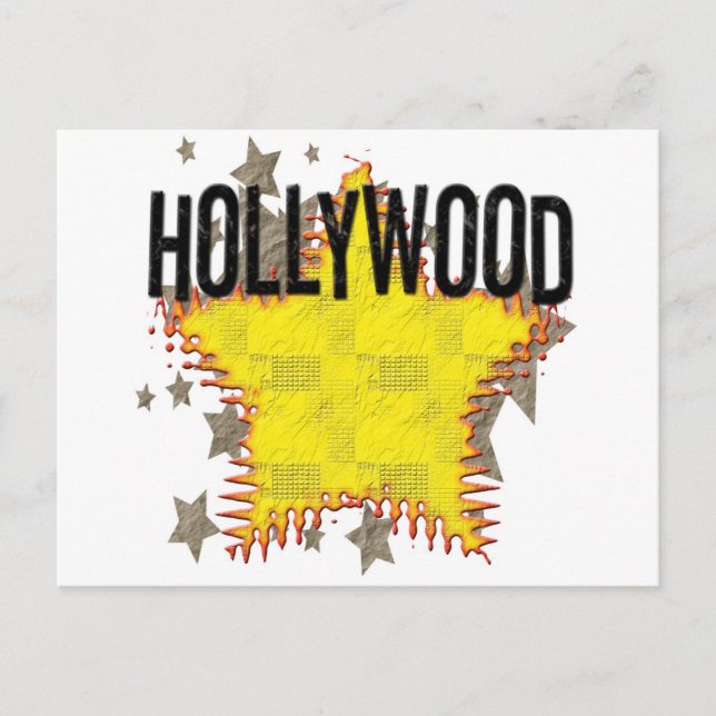 Hollywood-vykort! Vykort (Framsida)