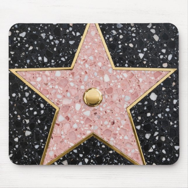 Hollywood Walk of Fame Square Coaster Musmatta (Framsidan)