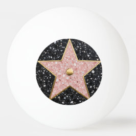 Hollywood Walk of Fame Square Coaster Pingisboll