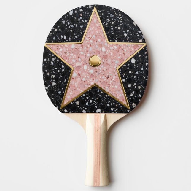 Hollywood Walk of Fame Square Coaster Pingisracket (Framsidan)