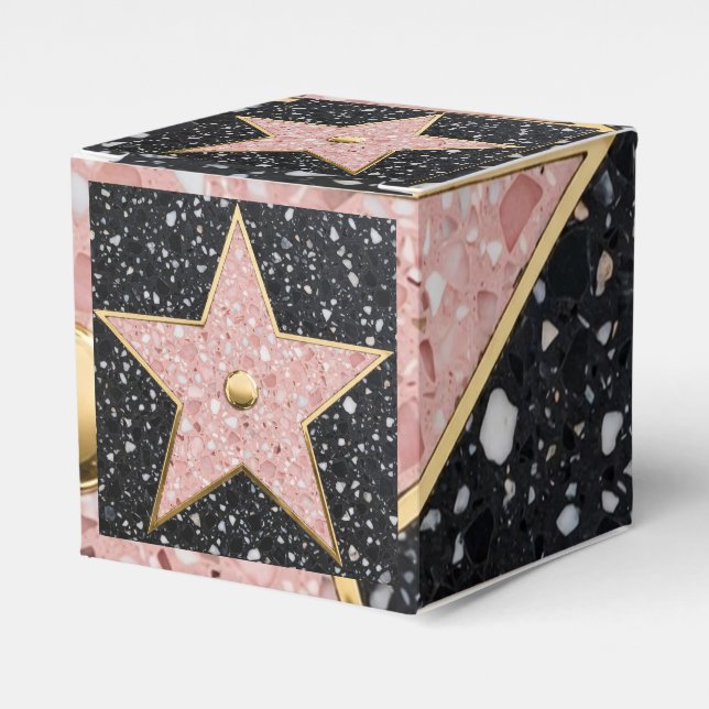 Hollywood Walk of Fame Square Coaster Presentaskar (Framsidan Sidan)