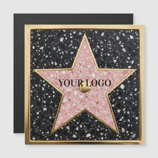 Hollywood Walk of Fame Square Underlägg (Fram/baksida)