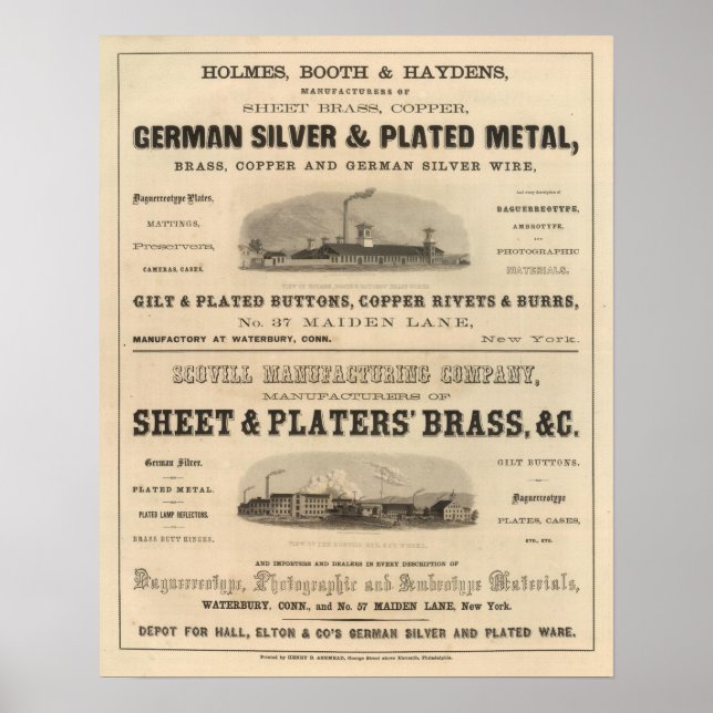 Holmes, Booth och Haydens Poster (Framsidan)