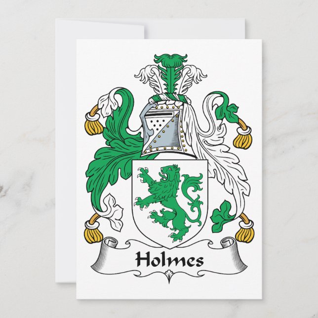 Holmes Family Crest (Framsida)