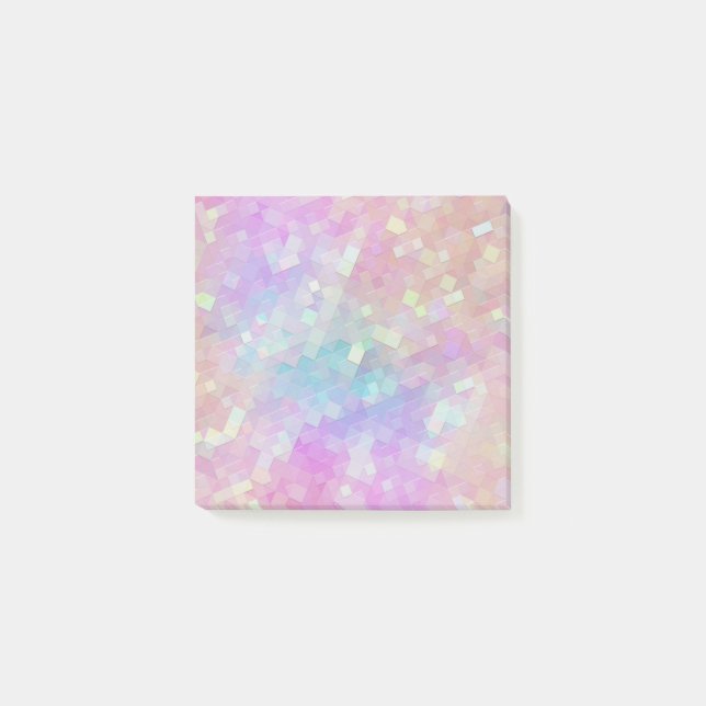 holo glittermosaik : post-it block (Framsida)