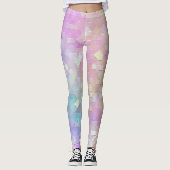 holo gnistra mosaic: leggings (Framsida)