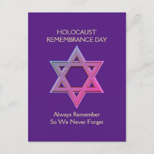Holocaustdagen Vykort