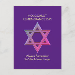 Holocaustdagen Vykort