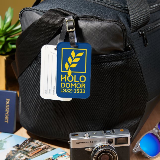 Holodomor Bagagebricka (Framsida & Baksida)