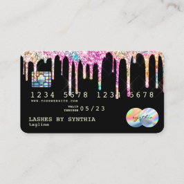 Holograf Drives Modern Kredit Card Visitkort