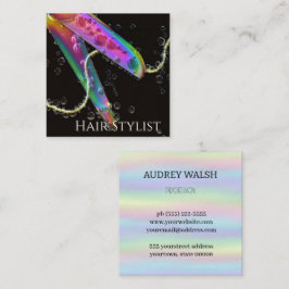 Holografi är helt enkelt ett modernt kvadratiskt a fyrkantigt visitkort