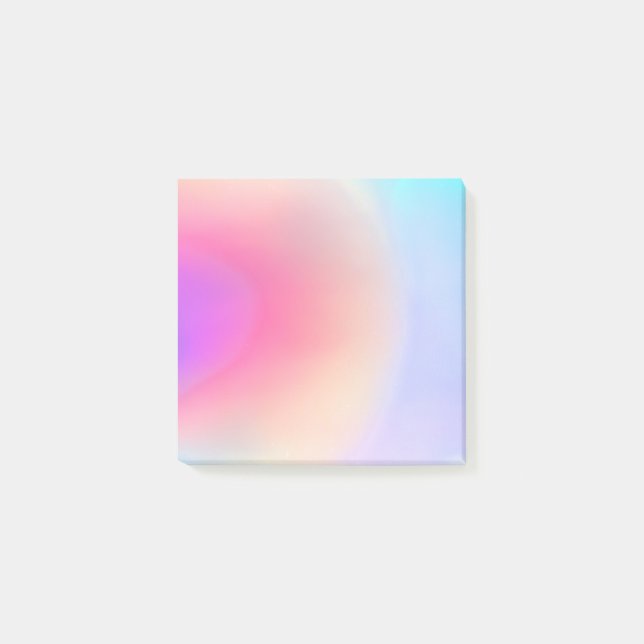 Holografi Iridescent Pastel Holo Post-it Block (Framsida)