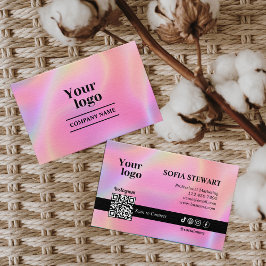 Holografisk astetiker söker efter att ansluta Inst Visitkort