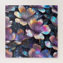 Holografisk Blommar Pussel