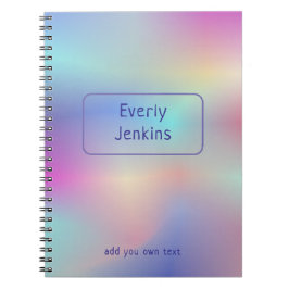 holografisk cd färg anteckningsbok