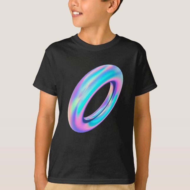 Holografisk Donut T Shirt (Framsida)