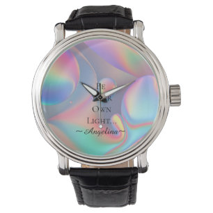 Holografisk estetik armbandsur