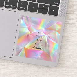 Holografisk estetik klistermärken