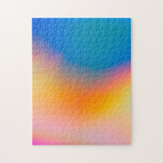 Holografisk färgad vibrant Abstrakt Pussel