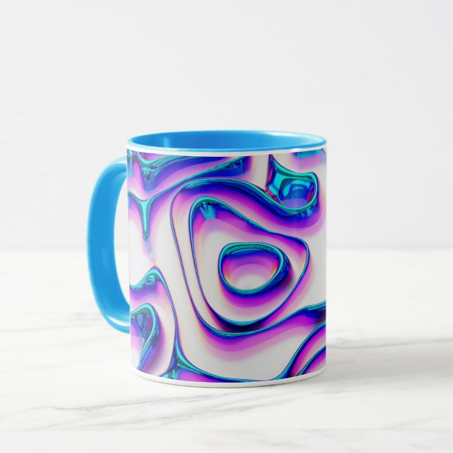 Holografisk Fluiditet Mugg (Framsida vänster)
