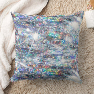 Holografisk Gnistra Glitter Kudde