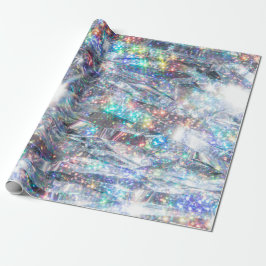 Holografisk Gnistra Glitter Presentpapper