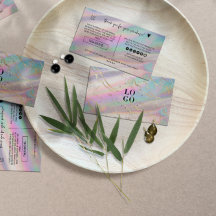 Holografisk irdescent opal Marble Tack