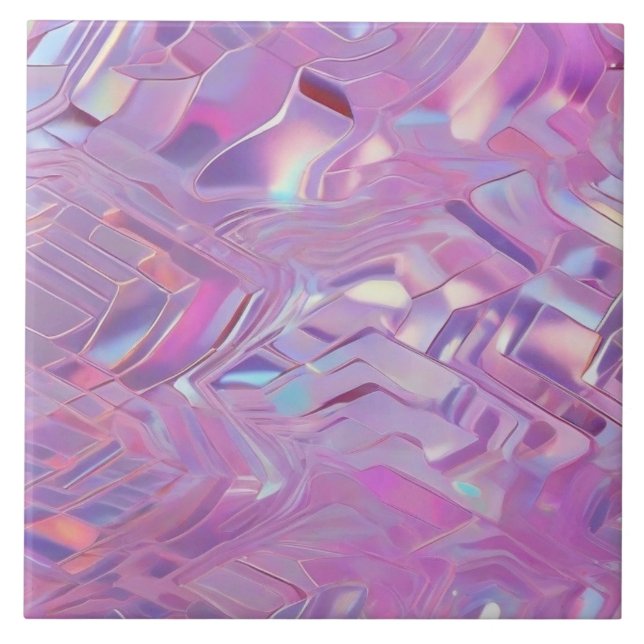Holografisk keramik Tile Kakelplatta (Framsidan)