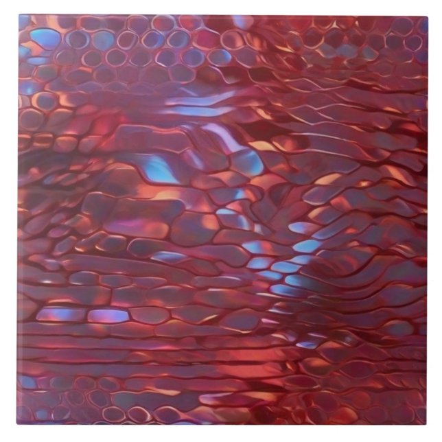 Holografisk keramik Tile Kakelplatta (Framsidan)