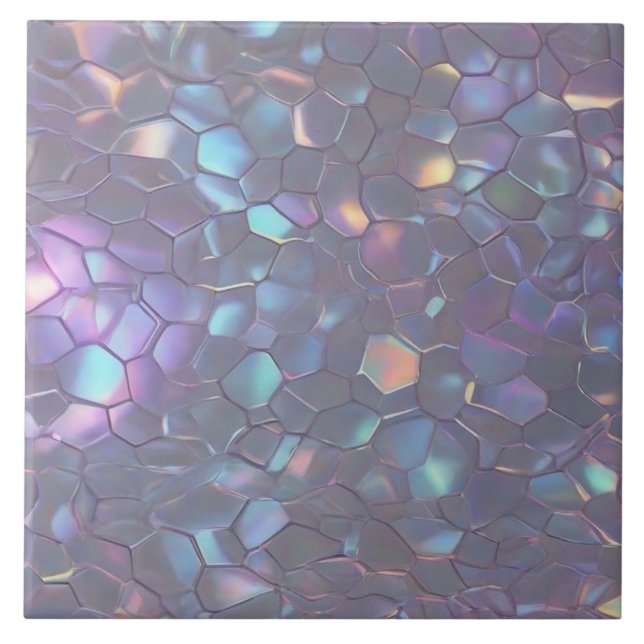 Holografisk keramik Tile Kakelplatta (Framsidan)