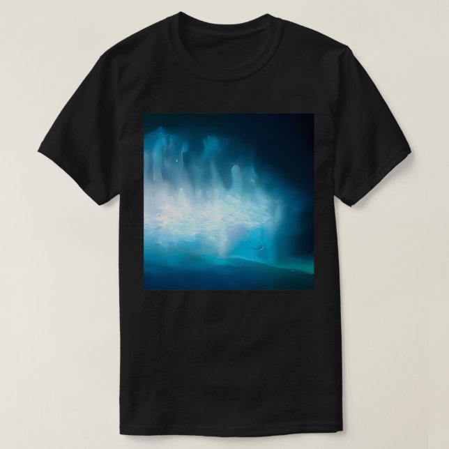 holografisk konst i Made of mist stil i ett arkiv T Shirt (Design framsida)