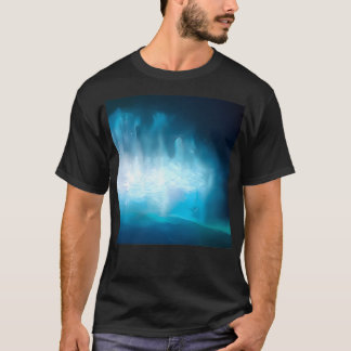 holografisk konst i Made of mist stil i ett arkiv T Shirt