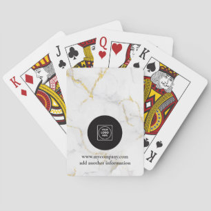 Holografisk logotyp branding design poker kort casinokort