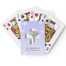 Holografisk medicin 3D Caduceus White Kor