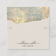 Holografisk modern glam glitterarmbandsdisplay