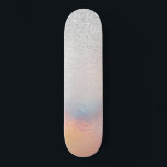 Holografisk övertoning i Silver Glitter Mini Skateboard Bräda 18,5 Cm<br><div class="desc">Den här eleganten och chicen är perfekt för trendiget och snyggten. Den har faux tryckt silver glitter med rosa-, persiko-, blå- och lila iridescent holografisk övertoningsdesign. Det är modernt, coola, unikt, glamoröst och originellt. ***ANMÄRKNING OM VIKTIG UTFORMNING: Om du vill ha en anpassad design-begäran, till exempel matchande produktbegäranden, ändringar i...</div>