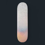Holografisk övertoning i Silver Glitter Mini Skateboard Bräda 18,5 Cm<br><div class="desc">Den här eleganten och chicen är perfekt för trendiget och snyggten. Den har faux tryckt silver glitter med rosa-, persiko-, blå- och lila iridescent holografisk övertoningsdesign. Det är modernt, coola, unikt, glamoröst och originellt. ***ANMÄRKNING OM VIKTIG UTFORMNING: Om du vill ha en anpassad design-begäran, till exempel matchande produktbegäranden, ändringar i...</div>